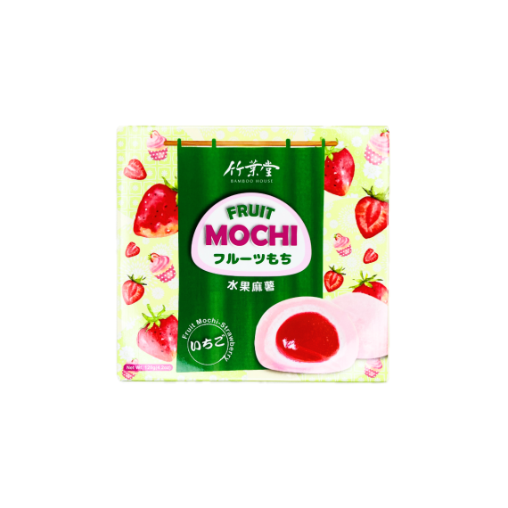 BAMBOO HOUSE STRAWBERRY FRUIT MOCHI 120GR
