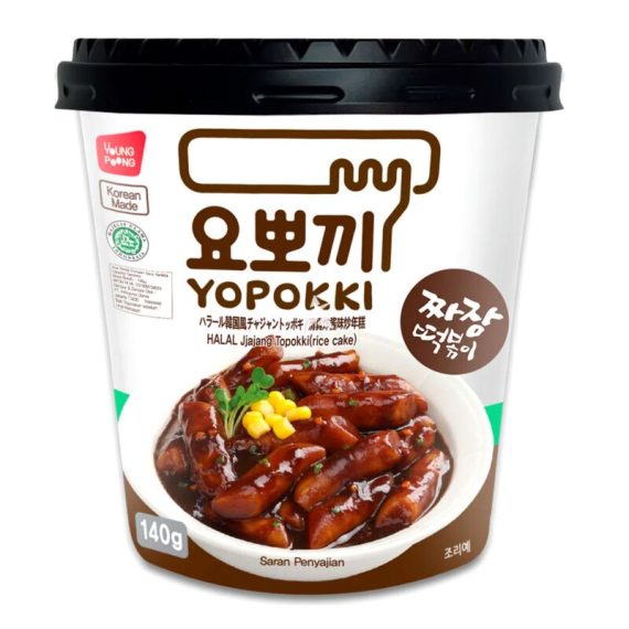 YOUNGPUNG YOPOKKI HALAL JJAJANG TOPOKKI 140G