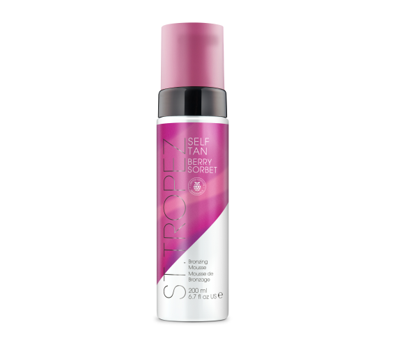 ST TROPEZ SELF TAN BERRY SORBET MOUSSE 200ML