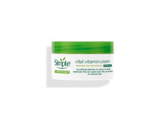 SIMPLE VITAL VITAMIN NIGHT CREAM 50ML