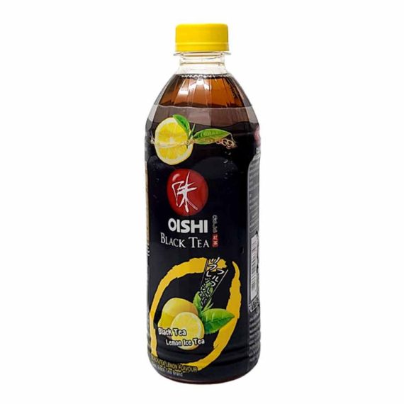OISHI BLACK TEA LEMON FLAVOUR 500ML
