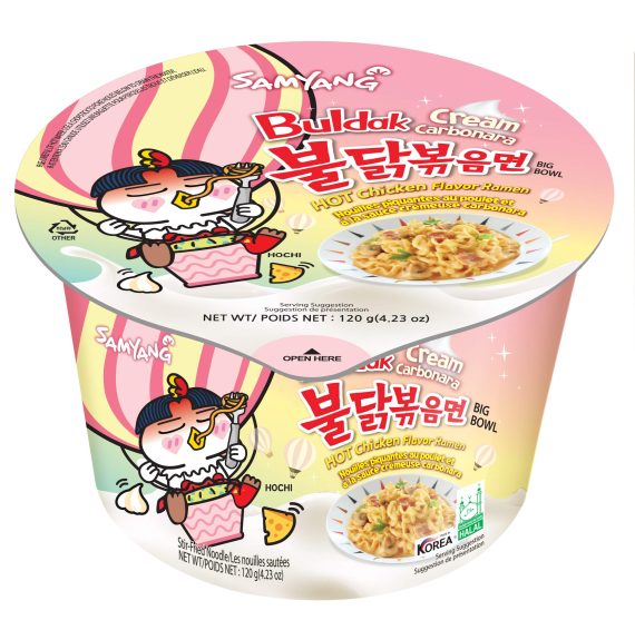 SAMYANG CREAM CARBONARA BIG BOWL 120GR