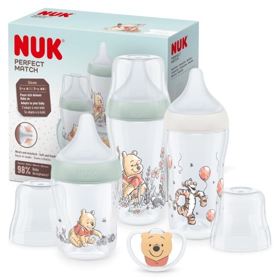 NUK PERFECT MATCH WINNIE THE POOH STARTER SET 0M