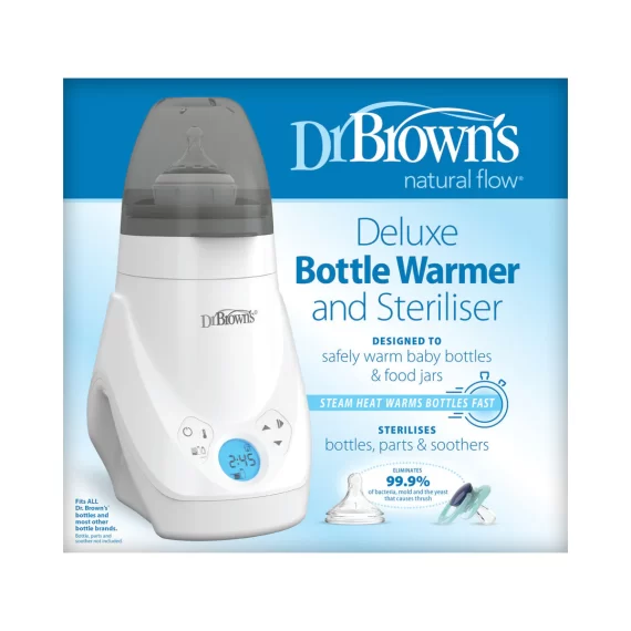 DR.BROWN'S DELUXE BABY BOTTLE WARMER AND STERILIZER