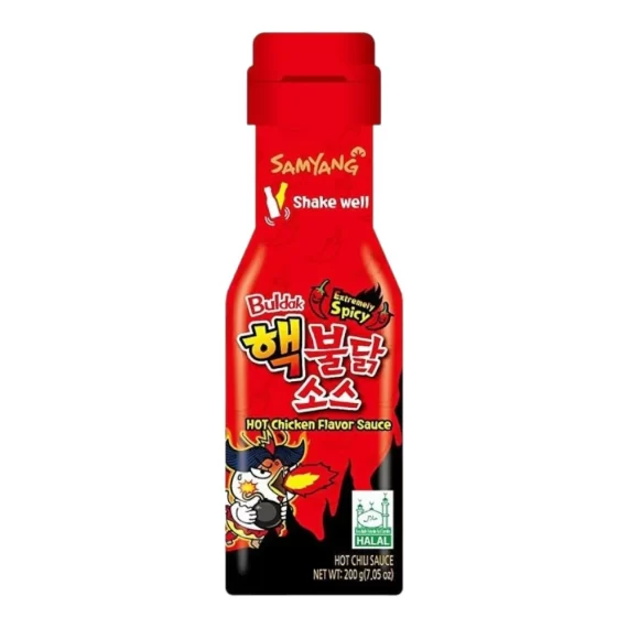 SAMYANG BULDAK EXTREMELY SPICY HOT CHICKEN FLAVOR SAUCE 200GR